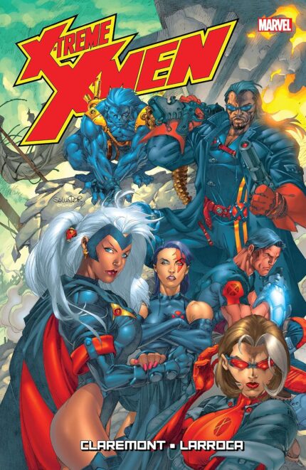 X-TREME X-MEN BY CHRIS CLAREMONT OMNIBUS VOL. 1 HC LARROCA EXPANDED LINEUP COVER [DM ONLY]