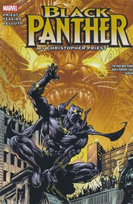 BLACK PANTHER BY CHRISTOPHER PRIEST OMNIBUS VOL. 1 HC VELLUTO COVER [DM ONLY]