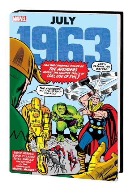MARVEL: JULY 1963 OMNIBUS KIRBY AVENGERS COVER DM