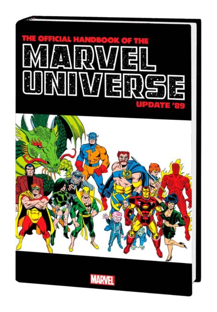 OFFICIAL HANDBOOK OF THE MARVEL UNIVERSE: UPDATE '89 OMNIBUS DM