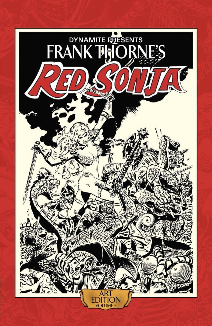 FRANK THORNE RED SONJA ART ED HC VOL 02 - Image 1