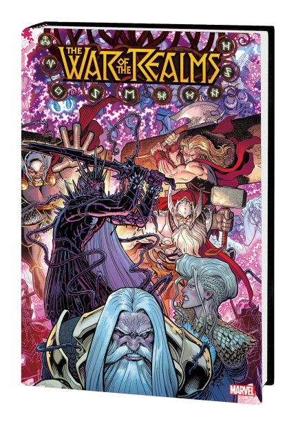 war-of-the-realms-omnibus-dm-direct-market-cover-marvel-oversized-hardcover-comics-shop-bugle-europe-buy-cheap