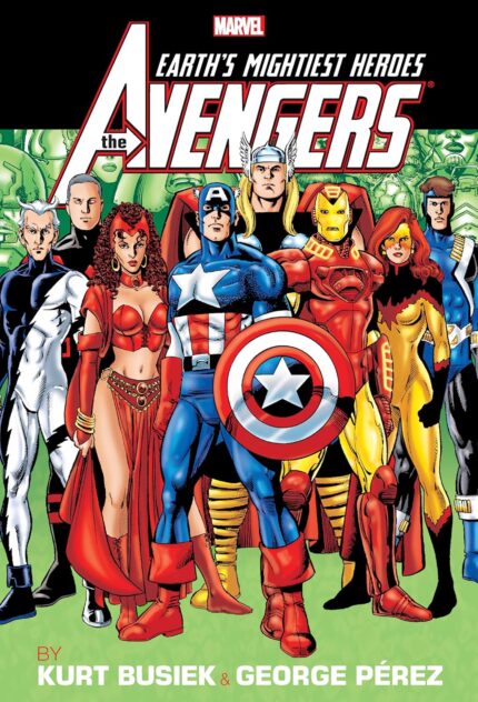 AVENGERS BY BUSIEK & PEREZ OMNIBUS VOL. 2 HC GEORGE PEREZ 25TH ISSUE COVER [NEW PRINTING]