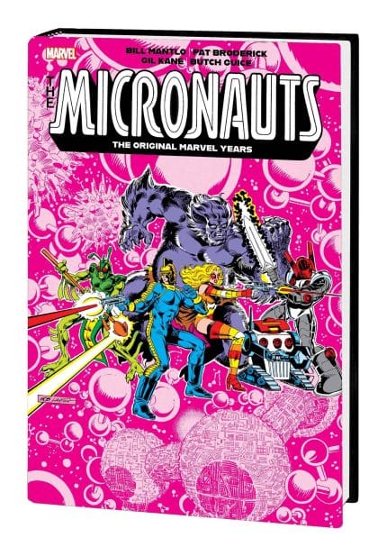 MICRONAUTS: THE ORIGINAL MARVEL YEARS OMNIBUS VOL. 2 ED HANNIGAN COVER [DM ONLY]