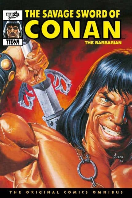 SAVAGE SWORD CONAN ORIGINAL OMNI DIRECT MARKET HC VOL 09