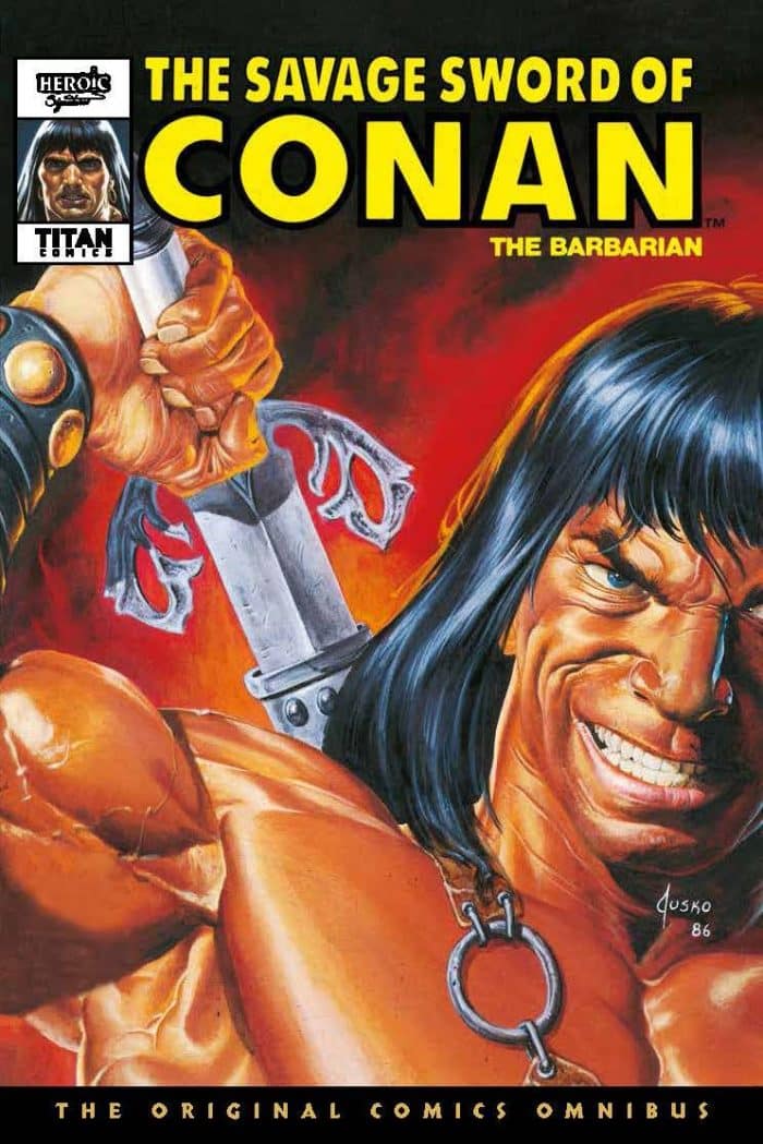 SAVAGE SWORD CONAN ORIGINAL OMNI DIRECT MARKET HC VOL 09