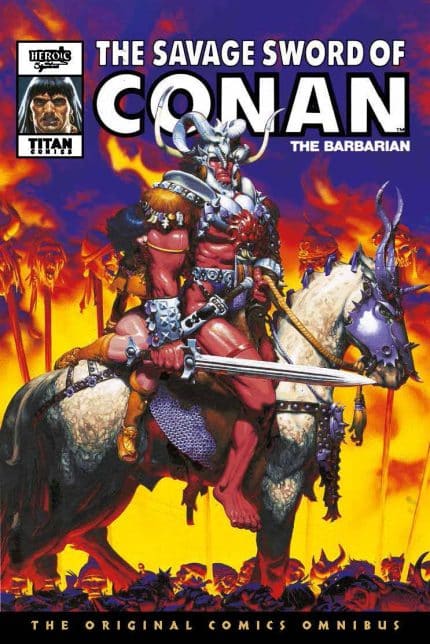 SAVAGE SWORD CONAN ORIGINAL OMNI REGULAR EDITION HC VOL 09