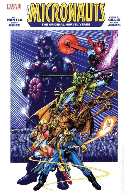 MICRONAUTS: THE ORIGINAL MARVEL YEARS OMNIBUS VOL. 3 ARTHUR ADAMS COVER [DM ONLY]