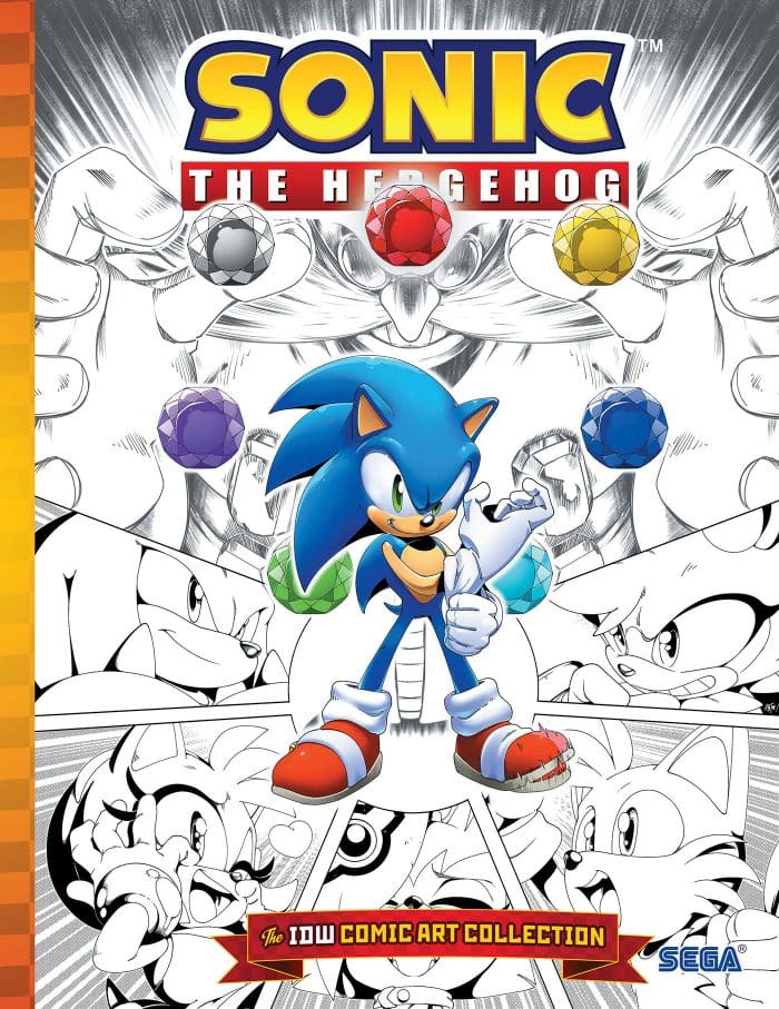 Sonic the Hedgehog: The IDW Comic Art Collection - Image 1