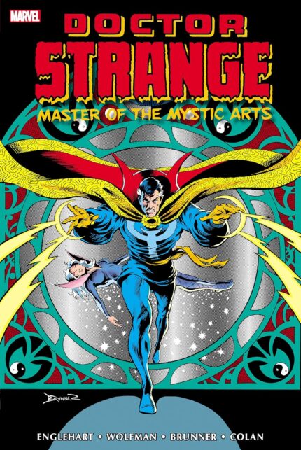 DOCTOR STRANGE: MASTER OF THE MYSTIC ARTS OMNIBUS VOL. 1 FRANK BRUNNER DOCTOR ST RANGE & CLEA COVER