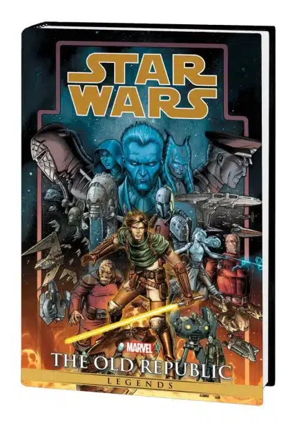 STAR WARS LEGENDS: THE OLD REPUBLIC OMNIBUS VOL. 1 DUSTIN WEAVER COVER [NEW PRIN TING, DM ONLY]