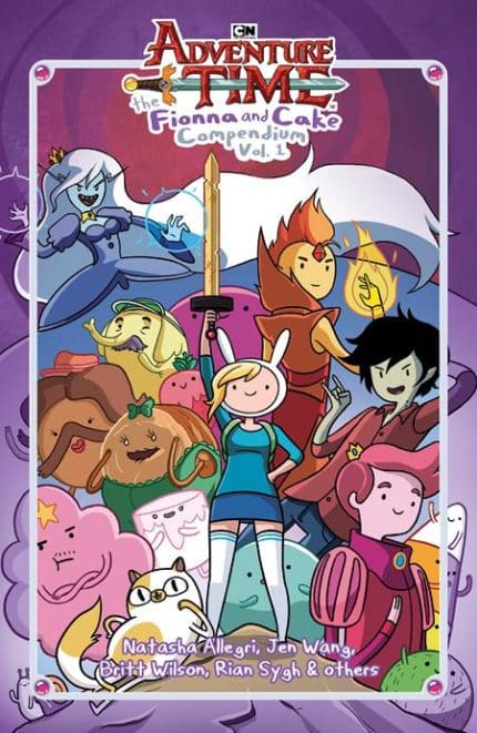 ADVENTURE TIME HC VOLUME 1 THE FIONNA AND CAKE COMPENDIUM DIRECT MARKET EXCLUSIVE