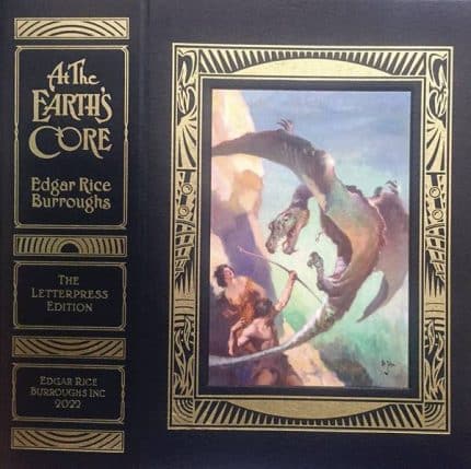 AT THE EARTHS CORE LETTERPRESS EDITION