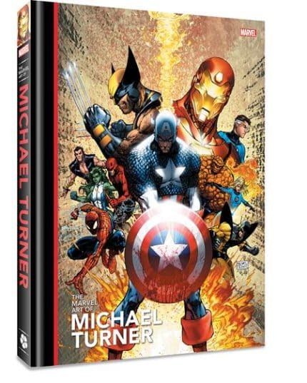 MARVEL ART OF MICHAEL TURNER HC MARVEL ART OF MICHAEL TURNER HC