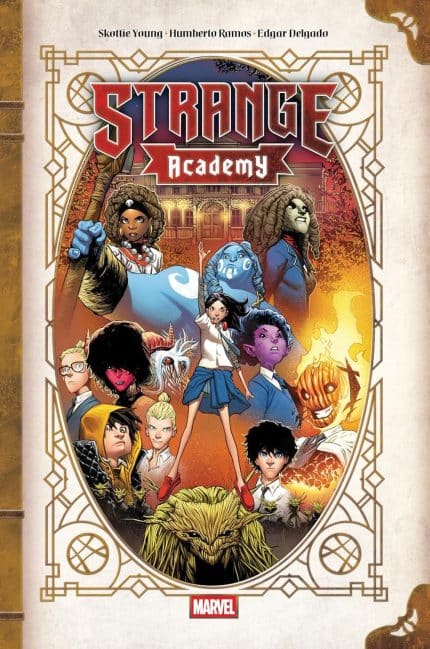 STRANGE ACADEMY OMNIBUS HUMBERTO RAMOS COVER