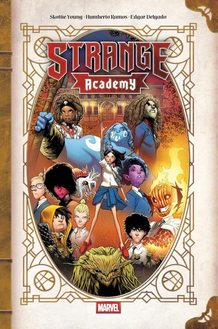 STRANGE ACADEMY OMNIBUS HUMBERTO RAMOS COVER