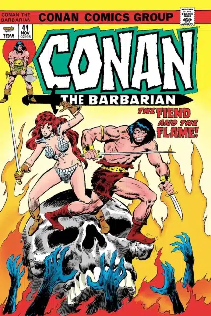 Conan The Barbarian: The Original Comics Omnibus Direct Market Volume 2