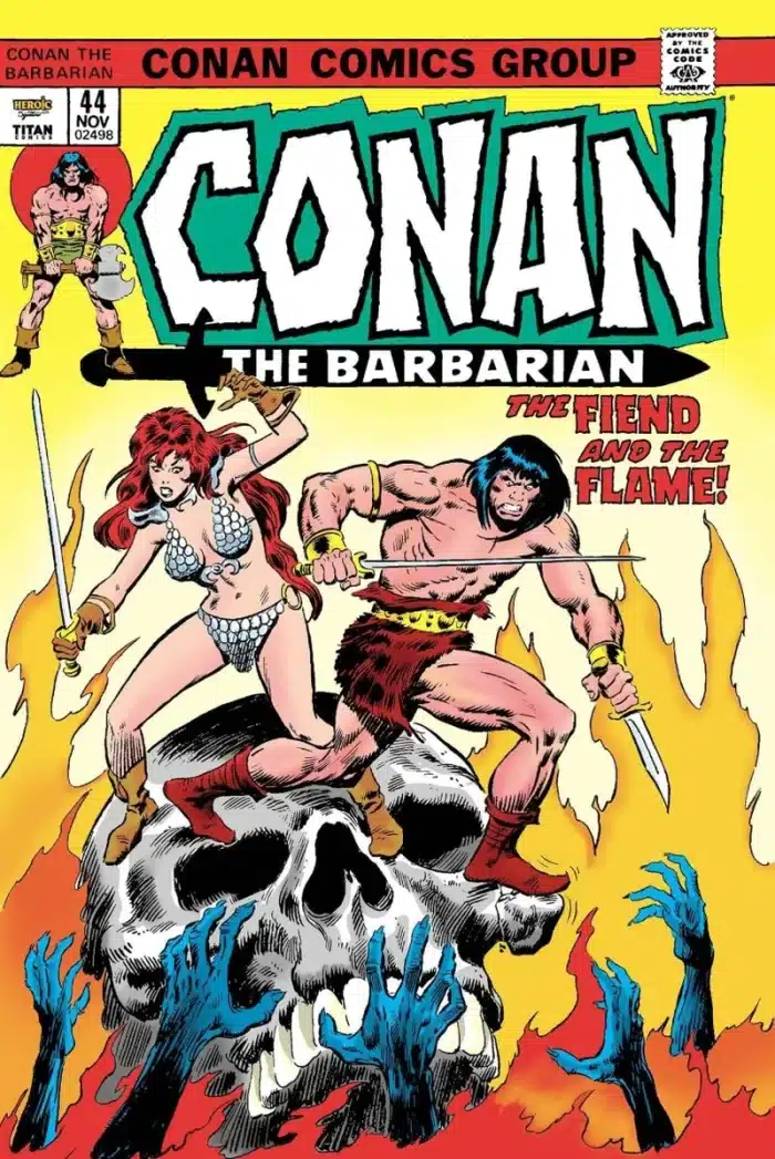 Conan The Barbarian: The Original Comics Omnibus Direct Market Volume 2
