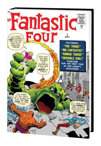 THE FANTASTIC FOUR OMNIBUS VOL. 1 JACK KIRBY COVER [NEW PRINTING 3, DM ONLY]