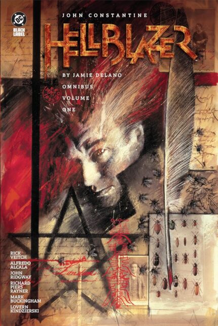 John Constantine, Hellblazer by Jamie Delano Omnibus Vol. 1 DAMAGED D1