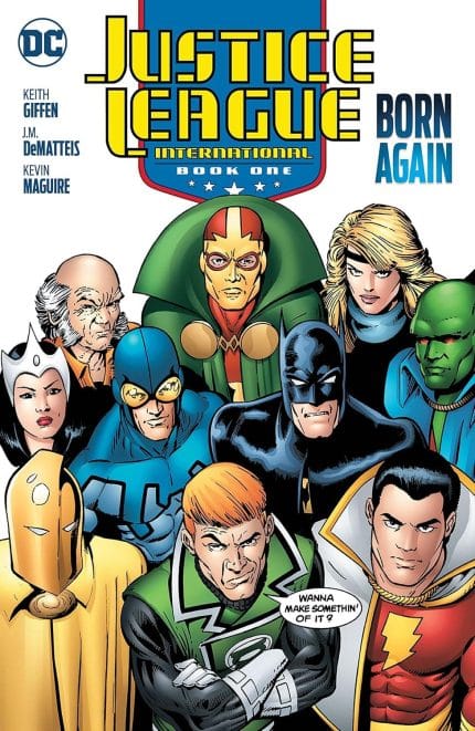 JUSTICE LEAGUE INTERNATIONAL TP BOOK 01 BORN AGAIN (2025 EDITION)