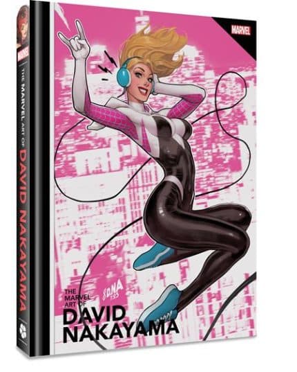 MARVEL ART OF DAVID NAKAYAMA HC DIRECT MARKET EDITION
