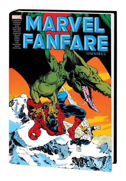 MARVEL FANFARE OMNIBUS VOL. 1 MICHAEL GOLDEN COVER