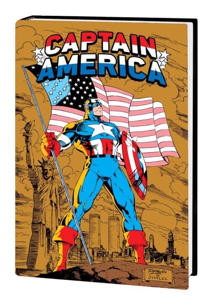 CAPTAIN AMERICA BY MARK GRUENWALD OMNIBUS VOL. 2 RON LIM ANNIVERSARY COVER