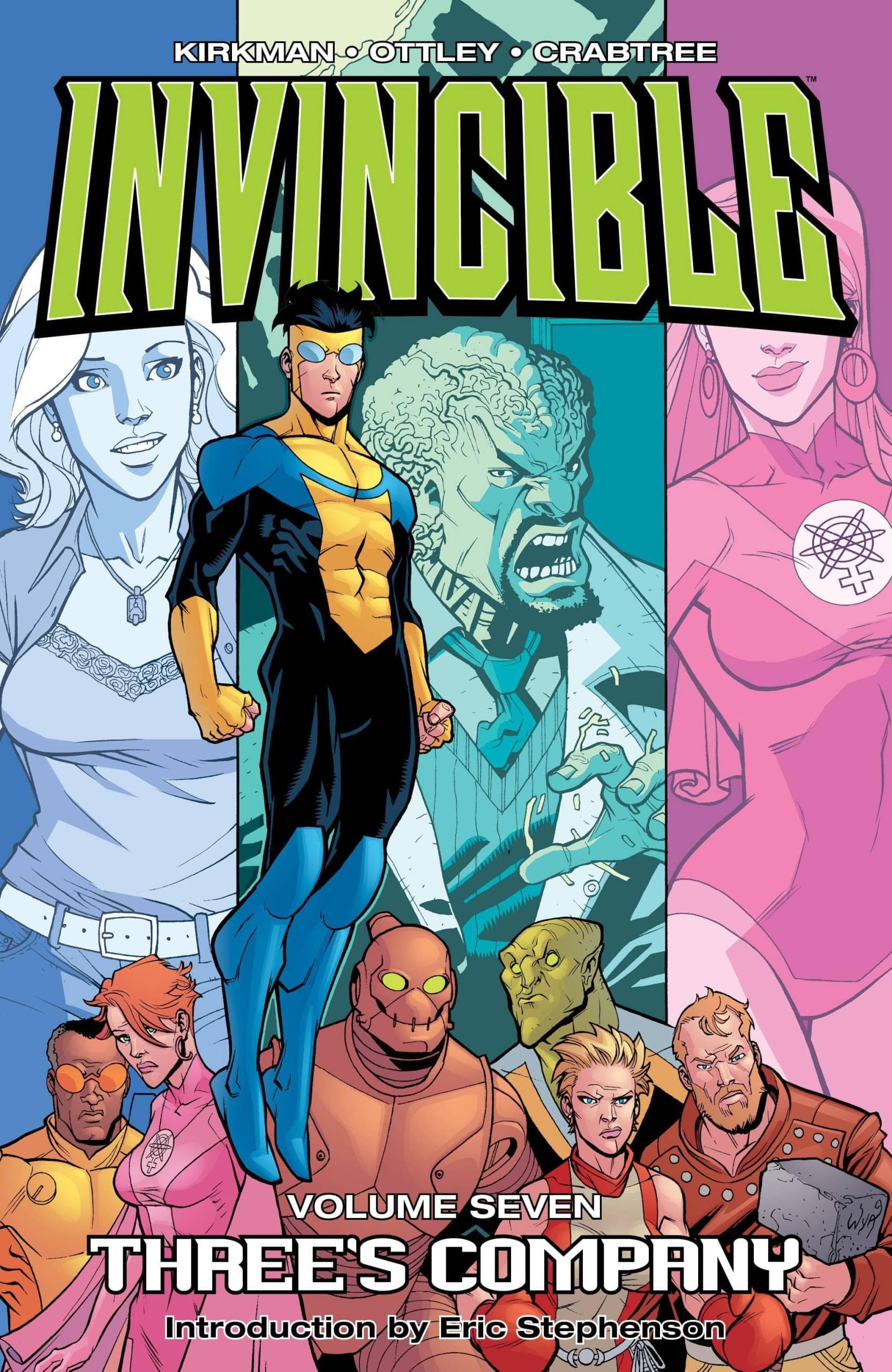 invincible-tp-vol-07-threes-company-new-ptg-buy-cheap-comics-eurpe-shop-bugle INVINCIBLE TP VOL 07 THREES COMPANY (NEW PTG)