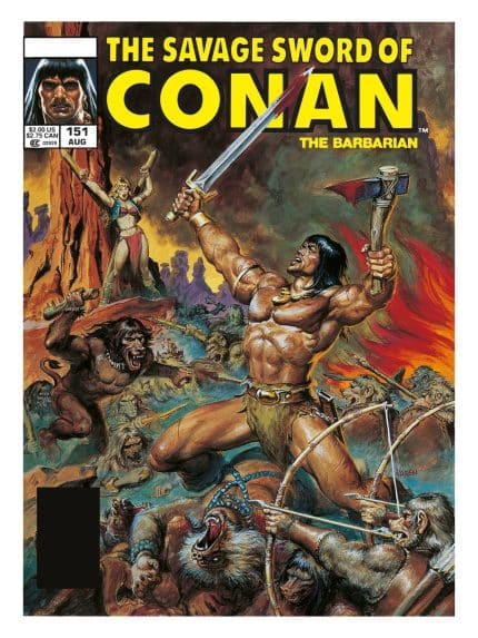 SAVAGE SWORD CONAN ORIGINAL OMNI REGULAR EDITION HC VOL 11