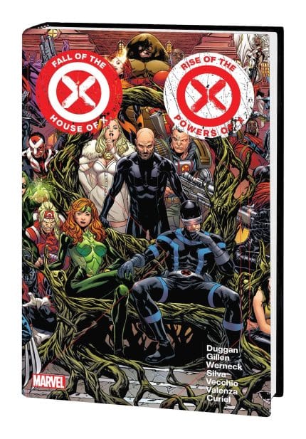 FALL OF THE HOUSE OF X/RISE OF THE POWERS OF X OMNIBUS MARK BROOKS COVER