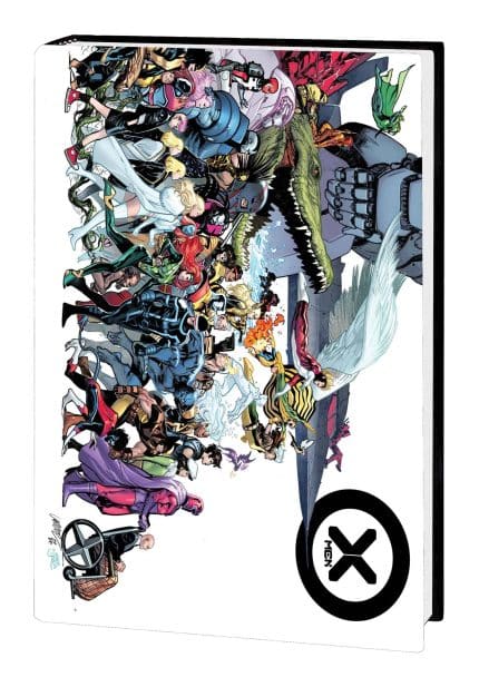 FALL OF THE HOUSE OF X/RISE OF THE POWERS OF X OMNIBUS PEPE LARRAZ COVER [DM ONLY]