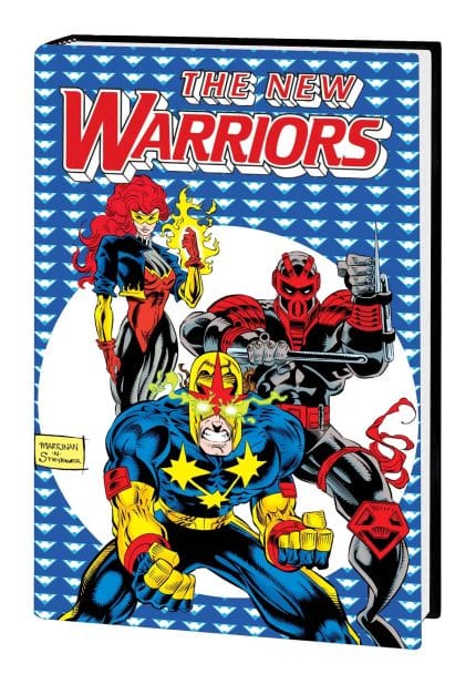 NEW WARRIORS: NOVA & NIGHT THRASHER OMNIBUS CHRIS MARRINAN COVER