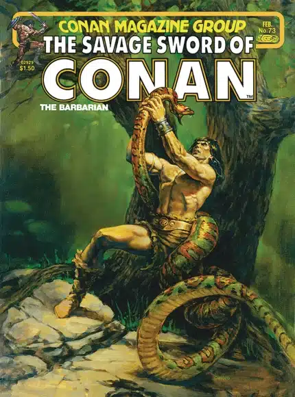 SAVAGE SWORD OF CONAN ORIGINAL OMNIBUS DIREKT MARKET VOLUME 6