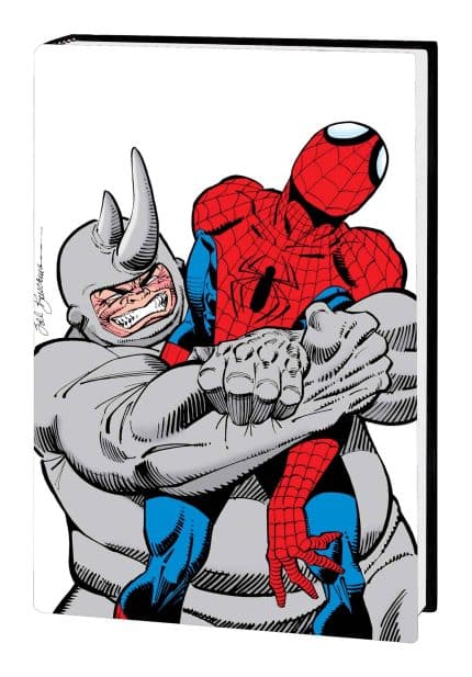 SPECTACULAR SPIDER-MAN BY DEMATTEIS & BUSCEMA OMNIBUS SAL BUSCEMA RHINO COVER [D M ONLY]