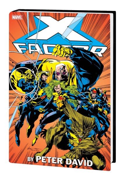 X-FACTOR BY PETER DAVID OMNIBUS VOL. 1 LARRY STROMAN COVER [NEW PRINTING]