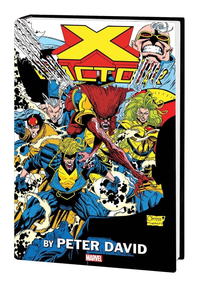 X-FACTOR BY PETER DAVID OMNIBUS VOL. 1 JOE QUESADA COVER [NEW PRINTING, DM ONLY]