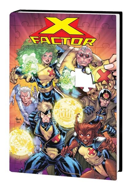 X-FACTOR BY PETER DAVID OMNIBUS VOL. 4 TODD NAUCK COVER [DM ONLY]