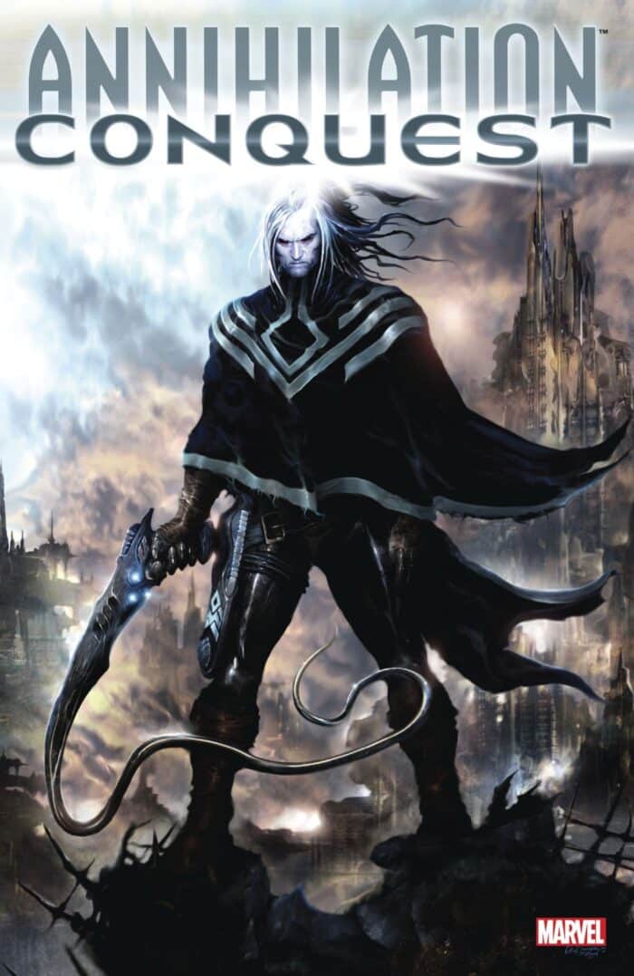 ANNIHILATION: CONQUEST OMNIBUS CLINT LANGLEY COVER [NEW PRINTING 2, DM ONLY]