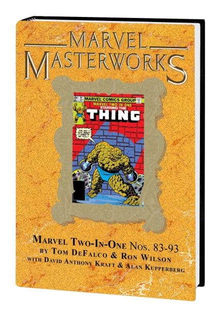 MARVEL MASTERWORKS: MARVEL TWO-IN-ONE VOL. 8 VARIANT [DM ONLY]
