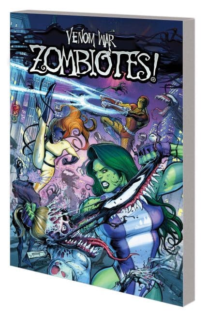 VENOM WAR: ZOMBIOTES/VENOMOUS TP