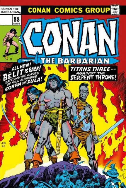 Conan The Barbarian: The Original Comics Omnibus Vol. 04 Direct Market