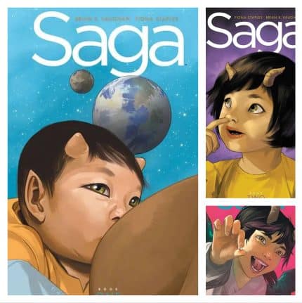 SAGA DLX ED HC VOL 01 + 02 + 03 SET