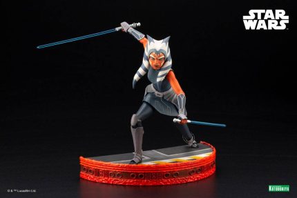 Kotobukiya Star Wars The Clone Wars ARTFX PVC Statue 1/7 Ahsoka Tano Escape from the Clones 24 cm