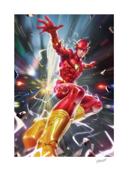 Sideshow Collectibles DC Comics Art Print The Flash 46 x 61 cm - unframed