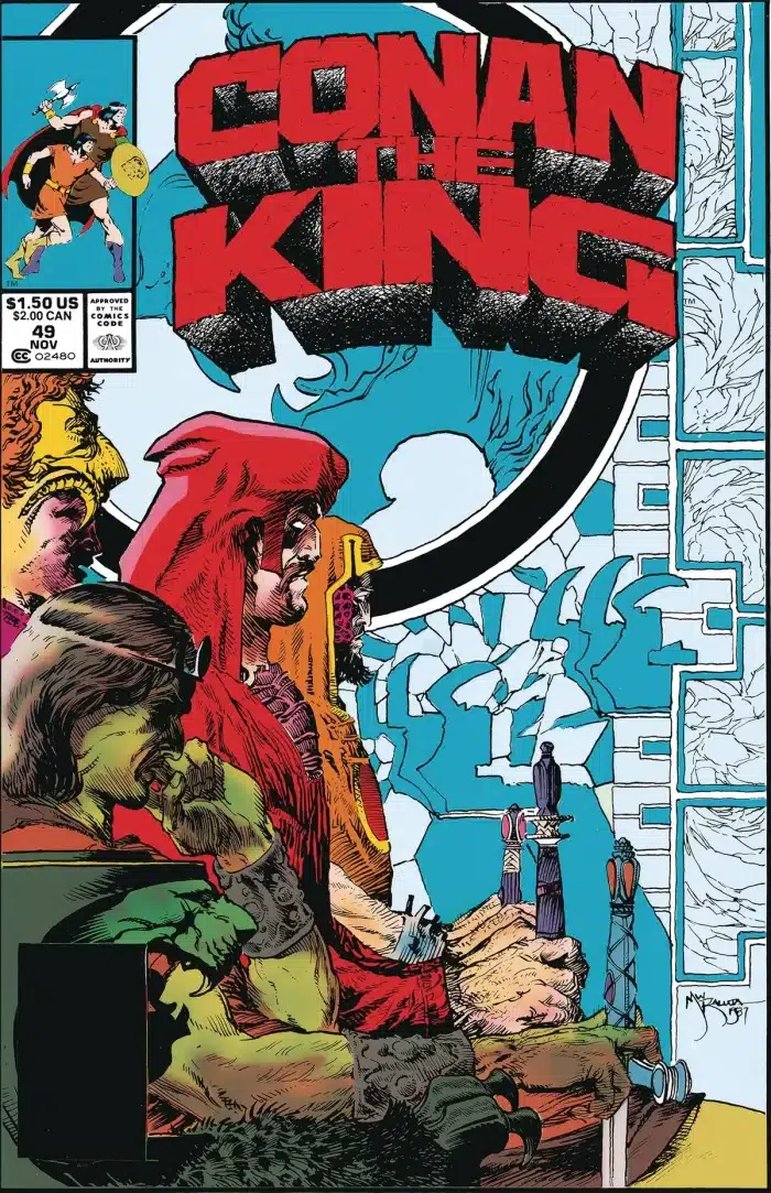 King Conan: The Original Comics Omnibus Vol. 3 DM Cover