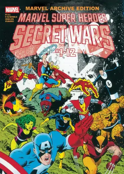 MARVEL ARCHIVE EDITION: MARVEL SUPER HEROES SECRET WARS GALLERY EDITION MIKE ZECK ORIGINAL COLLECTION COVER [DM ONLY]