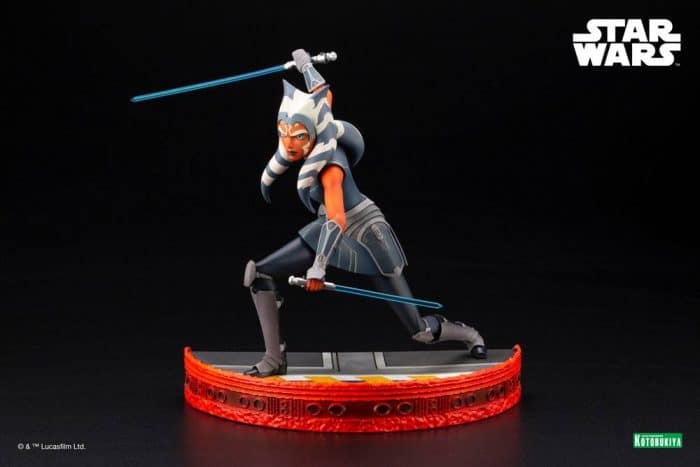 Kotobukiya Star Wars The Clone Wars ARTFX PVC Statue 1/7 Ahsoka Tano Escape from the Clones 24 cm - Image 7