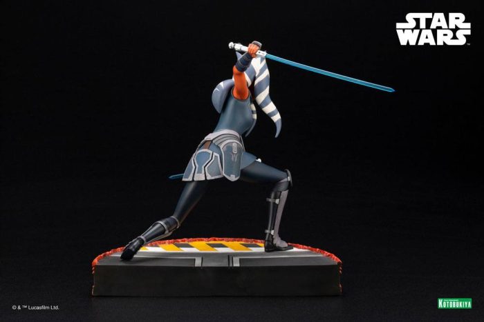 Kotobukiya Star Wars The Clone Wars ARTFX PVC Statue 1/7 Ahsoka Tano Escape from the Clones 24 cm - Image 11