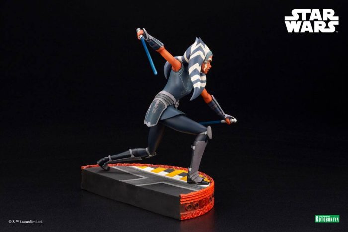 Kotobukiya Star Wars The Clone Wars ARTFX PVC Statue 1/7 Ahsoka Tano Escape from the Clones 24 cm - Image 12